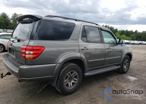 2004 Toyota Sequoia Limited from USA, damaged, VIN 5TDBT48A24S217198